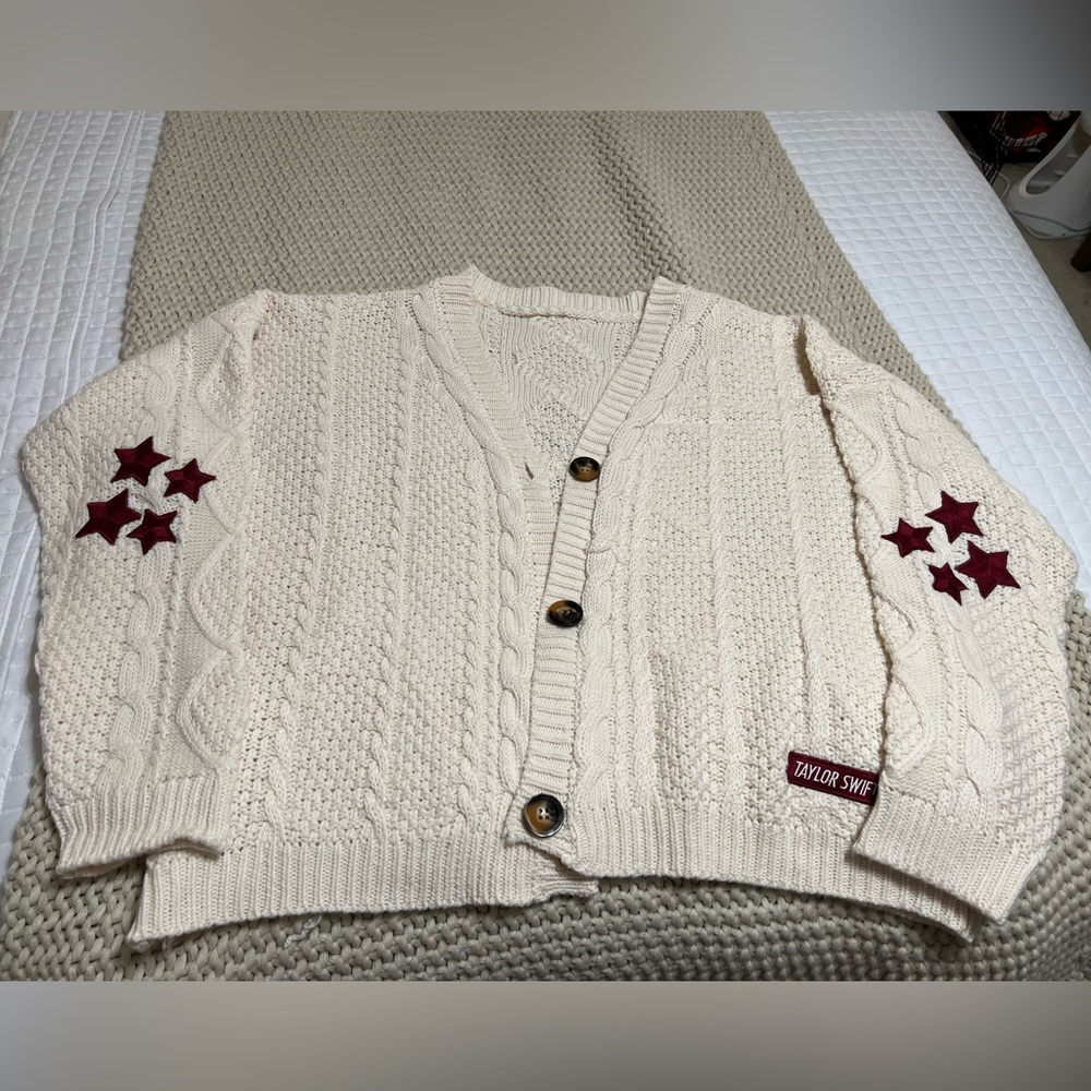 Taylor Swift RED Cardigan - Size XL/2XL